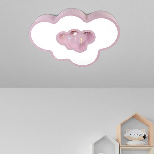 LED 구름방등(소) 50W (화이트/블루/핑크)