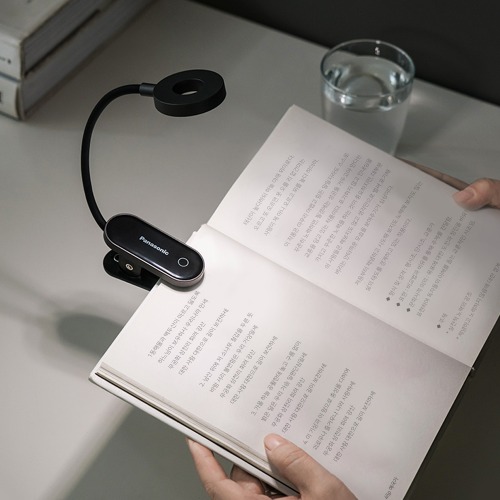 파나소닉 독서등 시력보호 LED 스탠드 집게형 자석
